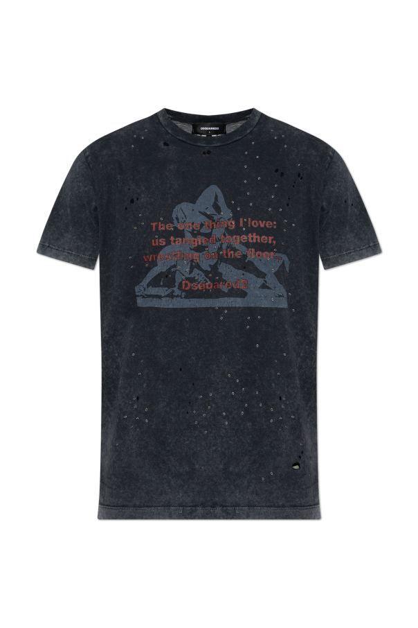 Wyprzedaż Dsquared2 T-shirty Męskie - markowe i ekskluzywne